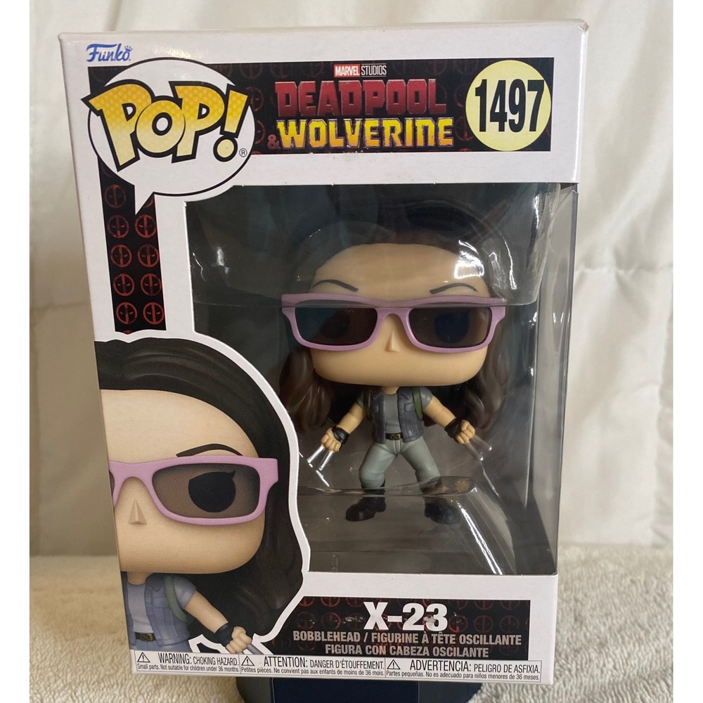 Funko Pop Marvel Deadpool & Wolverine X-23 1497 Laura Kinney Bobblehead Figure